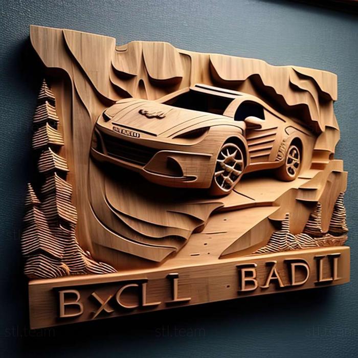 3D модель Гра Sbastien Loeb Rally EVO (STL)